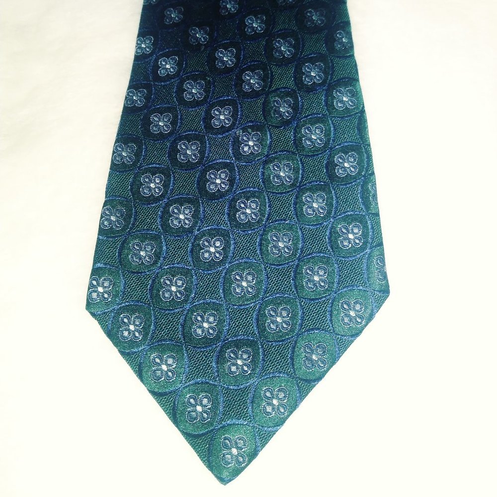 Kilton Dark Green silk tie